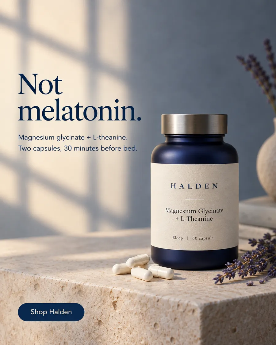 Not melatonin. feed ad
