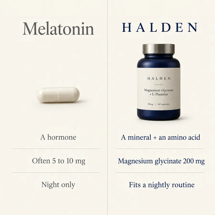 Not melatonin. square ad