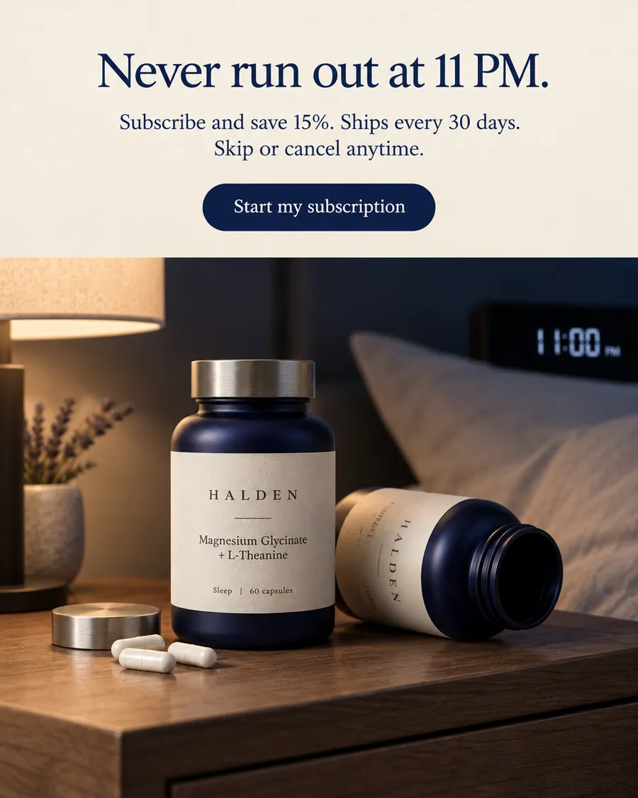 Never run out at 11 PM. feed ad